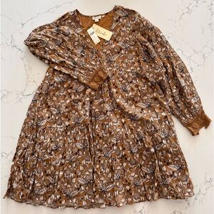 NWT ANTHROPOLOGIE LET ME BE JEMMA TUNIC DRESS